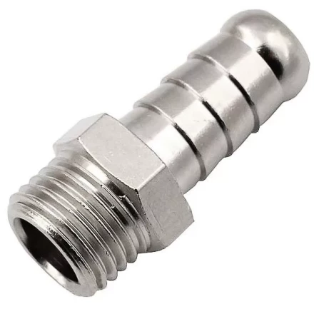 Штуцер наружная резьба 1/4&quot; - ёлка d12 мм купить в Тобольске