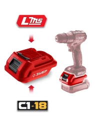 ЗУБР 18 В, адаптер для АКБ С1-18 под инструмент LMS, (С18-LMS)