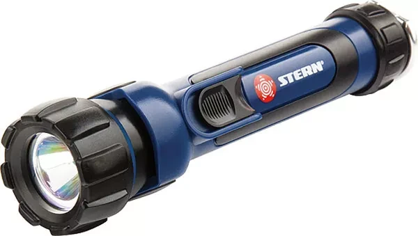 Фонарик светодиодный, противоударный, влагозащищённый,  1 яркий Led, 2хАА, Stern 90520 купить в Тобольске