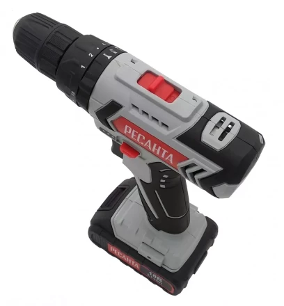 Дрель-шуруповерт аккумуляторная Ресанта ДА-18-2ЛК-У купить в Тобольске