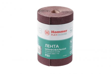 Лента шлифовальная в рулоне HAMMER Flex  216-002 купить в Тобольске