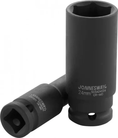 Головка ударная шестигранная 1/2&quot; М14 удлиненная S03АD4114 Jonnesway 47846 купить в Тобольске