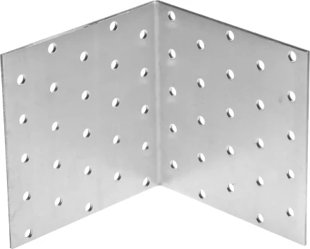 Крепежный угол ЗУБР &quot;МАСТЕР&quot; равносторонний, 100х100х100мм, 1шт 310206-100-100 купить в Тобольске