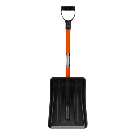 Лопата для уборки снега полипропиленовая Stels, 275х365х790 мм, стальной черенок, Россия, 61654 купить в Тобольске