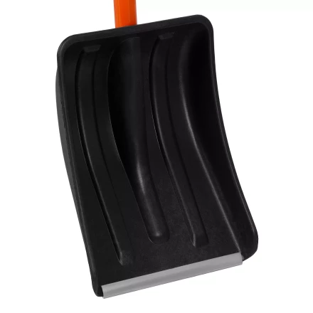 Лопата для уборки снега полипропиленовая Stels, 275х365х790 мм, стальной черенок, Россия, 61654 купить в Тобольске