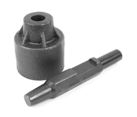 Насадка для отбойного молотка MESSER для забивания труб. Диаметр 80 мм.  НЕХ-30 купить в Тобольске