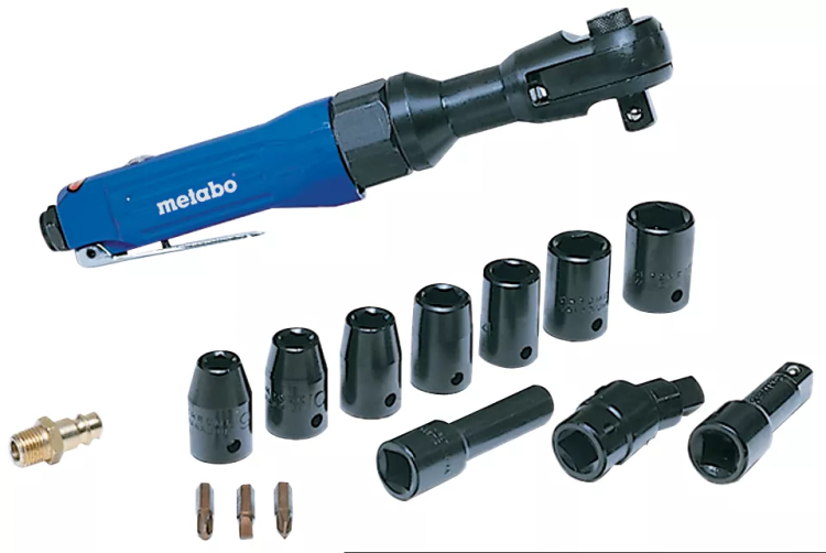 Пневмо гайоковёрт Metabo 1/2" / RS 220 Set купить в Тобольске