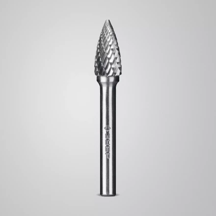 Зубр Твердосплавная борфреза G - парабола с острым углом, 10 х 20 мм (28806-10-20) купить в Тобольске