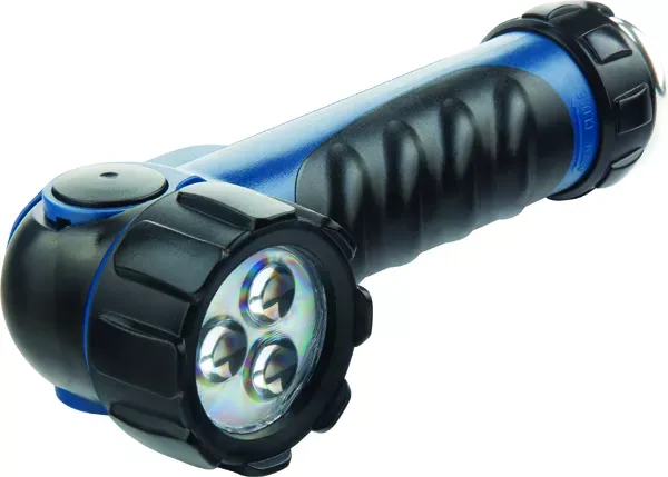 Фонарик светодиодный, противоударный, влагозащищённый,  3 ярких Led, 2хLR20, Stern 90521 купить в Тобольске