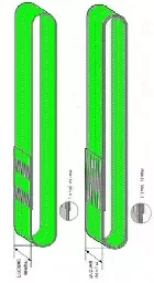 Строп текстильный кольцевой СТК 1 т L=1.5 м SF6 30 мм купить в Тобольске