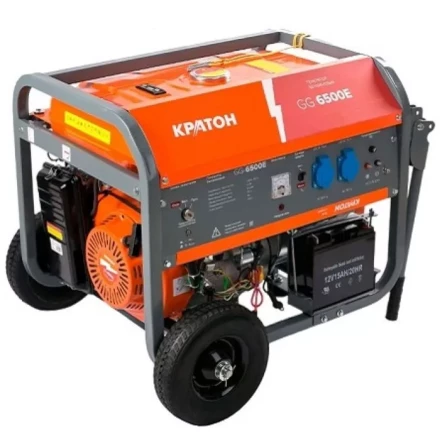 Генератор бензиновый Кратон GG-6500EM 3 08 01 038 купить в Тобольске