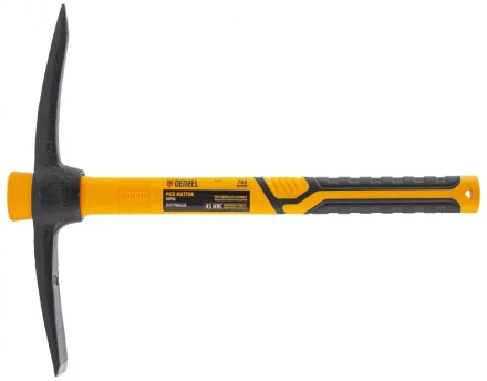 Кирка 700 г, фибергласовая обрезиненная рукоятка 385 мм// Denzel 21831 купить в Тобольске