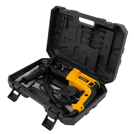 Перфоратор электрический RHH-800-26  SDS-plus 800 Вт 3 Дж  3 плюс 1 режим Denzel 26607 купить в Тобольске