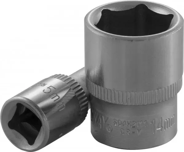 Головка торцевая шестигранная 1/4" М9 S04Н2109 Jonnesway 47995 купить в Тобольске