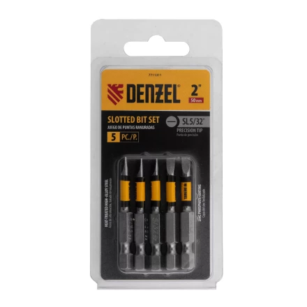 Бита SL4x50, 5 шт. Denzel 7711311 купить в Тобольске