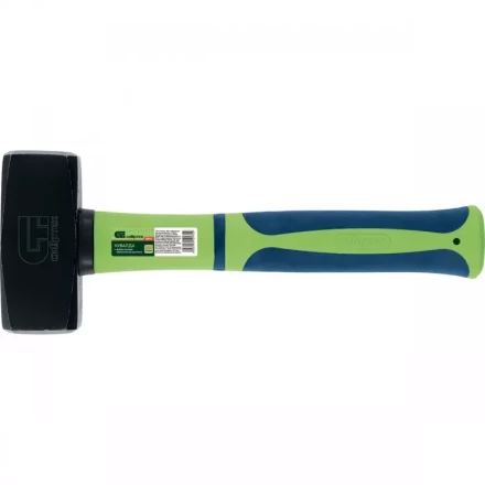 Кувалда, 1000 г, фибергласовая обрезиненная рукоятка СИБРТЕХ 10914 купить в Тобольске