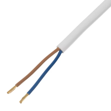 Шнур сетевой Denzel Energy Series, ПВС, 3 м, 2 x 1,5 мм, с неразборной вилкой, белый, 3 м, 37672 купить в Тобольске