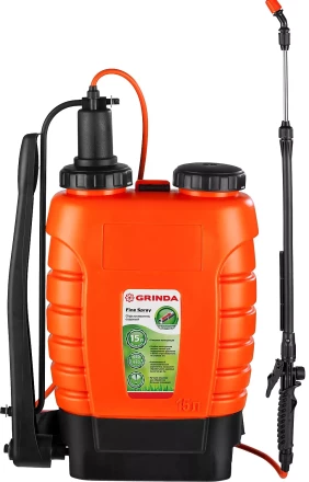 Опрыскиватель садовый GRINDA &quot;Fine Spray&quot;, ранцевый, телескопический удлинитель, 15л 425216 купить в Тобольске