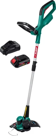 ЗУБР С1-18, 18 В, 25 см, 1 АКБ (2 А·ч), аккумуляторный триммер (ТА-185-21) купить в Тобольске