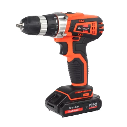 Аккумуляторная дрель-шуруповерт THE ONE BR 201 Li PATRIOT купить в Тобольске