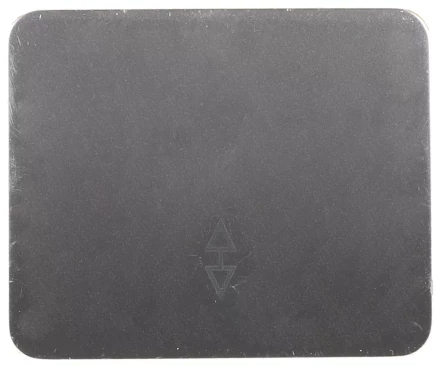 Выключатель СВЕТОЗАР &quot;ГАММА&quot; проходной, одноклавишный, без вставки и рамки, цвет светло-серый металлик, 10A/~250B SV-54137-SM купить в Тобольске