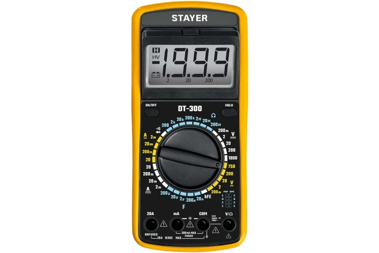 Цифровой мультиметр STAYER DT-300 (45321) купить в Тобольске