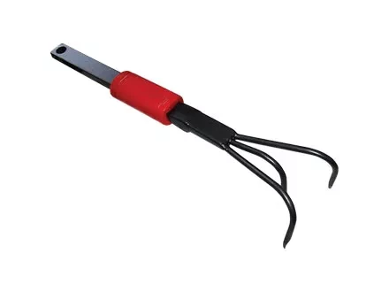 Рыхлитель 3-зубый усиленный с телескопической рукояткой р/ч 100 мм длина инструмента 1010-1320 мм/ 63038 купить в Тобольске