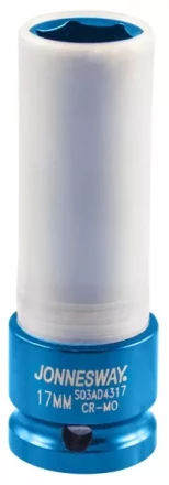 Головка ударная шестигранная 1/2&quot; М17 для л/с дисков  S03АD4317 Jonnesway 99427 купить в Тобольске