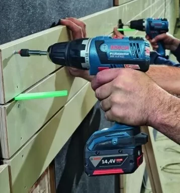 Дрель-шуруповерт аккумуляторная BOSCH GSB 14.4 V-EC ударная купить в Тобольске