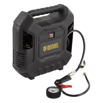 Компрессор воздушный DL1100 1.1 кВт, 180 л/мин, с набором аксессуаров Denzel 58005 купить в Тобольске