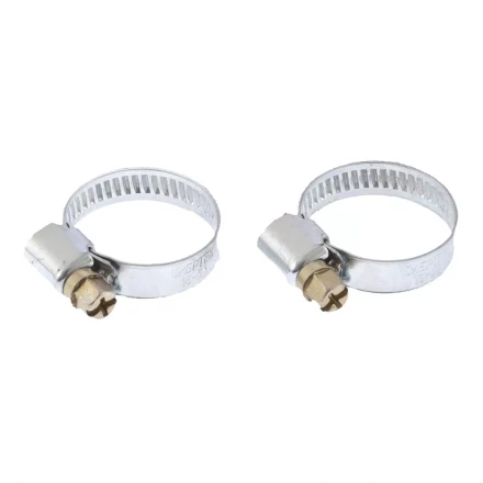 Хомуты металлические 8-12мм 2 шт ширина 9 мм СИБРТЕХ 47654 купить в Тобольске