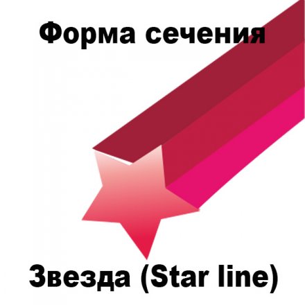 Леска для триммера STAR LINE (звездочка) 2,4MMX15M купить в Тобольске