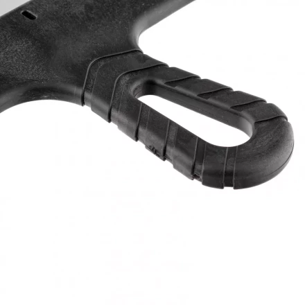 Шпатель из нержавеющей стали 250 мм зуб 8 х 8 мм пластмассовая ручка Россия 85143 купить в Тобольске