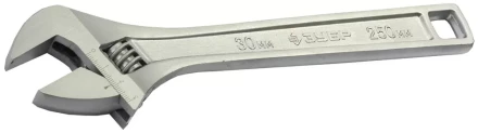Ключ разводной ЗУБР, Ni-Cr, длина 250мм, зев 30мм 27253-25 купить в Тобольске