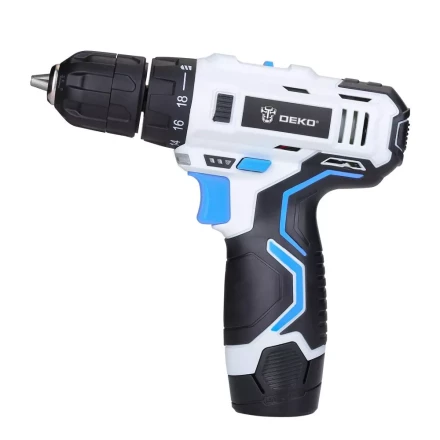 Дрель аккумуляторная DEKO GCD12DU3 SNOW WHITE SET1, 063-4170 купить в Тобольске