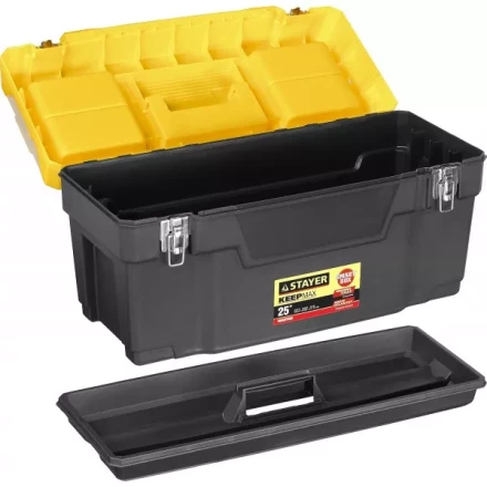 Ящик для инструмента &quot;KEEPMAX-25&quot; пластиковый, STAYER 2-38015-25_z01 купить в Тобольске