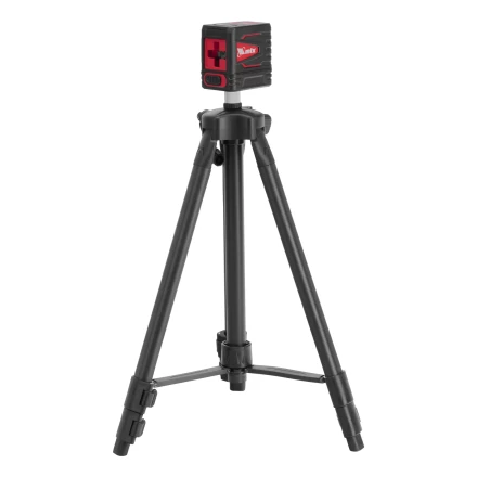 Лазерный уровень QBC RED Pro SET, 10 м, красный луч, батарейки, штатив// MTX 350105 купить в Тобольске