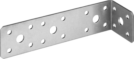 ЗУБР УКА-2.0, 35 x 40 x 140 x 2 мм, цинк, асимметричный крепежный уголок (310156-35) купить в Тобольске