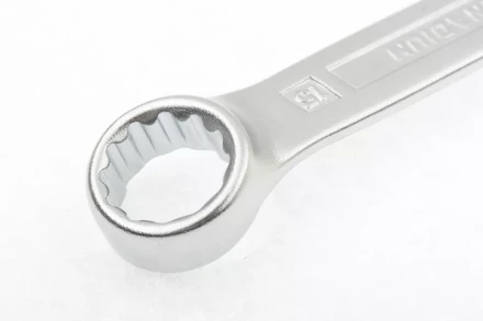 Ключ комбинированный 15 мм CrV холодный штамп GROSS 15134 купить в Тобольске