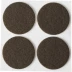 Накладки STAYER &quot;COMFORT&quot; на мебельные ножки, самоклеящиеся, фетровые, коричневые, круглые - диаметр 35 мм, 4 шт 40910-35 купить в Тобольске