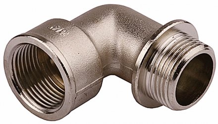 Уголок GENERAL FITTINGS с упором, никелированная латунь, г/ш, 3/4&quot; 51072-G/S-3/4 купить в Тобольске