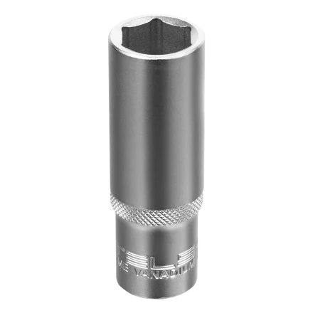 Головка торцевая удлиненная, 18 мм, шестигранная, CrV, под квадрат 1/2 Stels 13881 купить в Тобольске