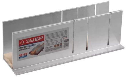 Стусло ЗУБР &quot;ЭКСПЕРТ&quot; высокоточное алюминиевое с фанерной подложкой, для заготовок до 45х70мм 15378-80 купить в Тобольске