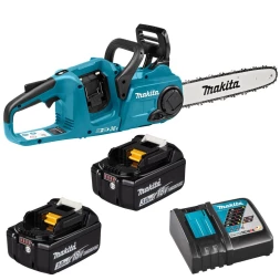 Пила цепная аккум. LXT Makita DUC353RF2, 14&quot;/35см, 3/8&quot;, (2xBL1830B, DC18RC)