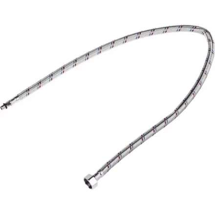 Подводка гибкая STAYER для воды к смесителям, оплетка из нерж стали, укороченная, г/ш 1/2&quot; - 0,8м 51016-080 купить в Тобольске