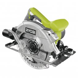 Ryobi Дисковая пила 1600W с лазером в кейсе RCS1600-K