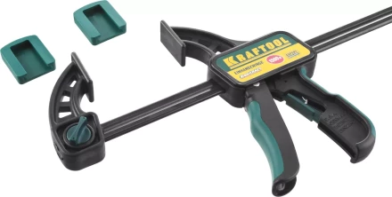 Струбцина &quot;EcoKraft&quot; ручная пистолетная, KRAFTOOL 32226-60, пластиковый корпус, 600/800мм, 150кгс 32226-60 купить в Тобольске