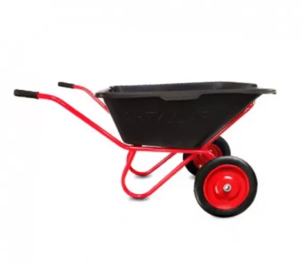 Тачка строительная 110 л 200 кг &quot;Антиудар&quot; двухколёсная с пневмоколесом 1023978 купить в Тобольске