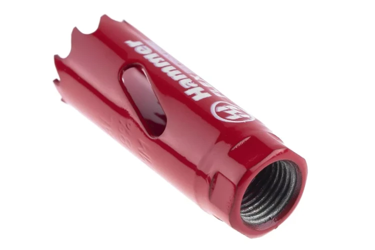 Коронка биметаллическая HAMMER Ф19х38мм 1/2"  BiMETALL (224-001) купить в Тобольске