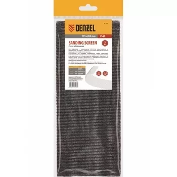 Сетка абразивная DENZEL P 220 115х280 мм 5шт 75181 купить в Тобольске